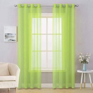 Voilage Vert Pistache