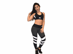 Slim fit black sports dress