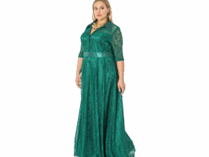 Green Long Women Dress